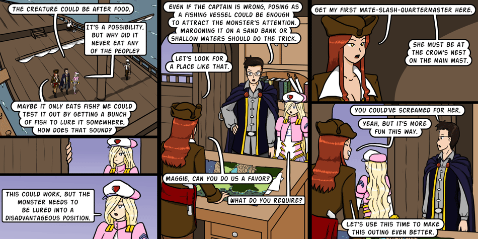 Breadfinder - Episode 215, Page 1: 215-At the captain_s quarters